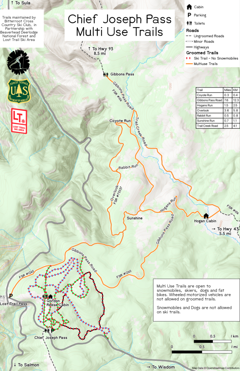 Chief Joseph Pass – Bitterroot Cross Country Ski Club